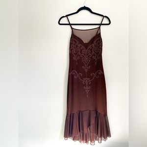 Vintage brown dress